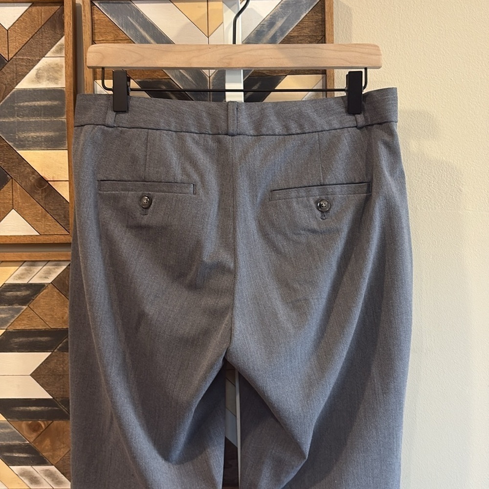 Banana Republic Logan Trousers Dress Pants Grey 4 - Picture 3 of 6